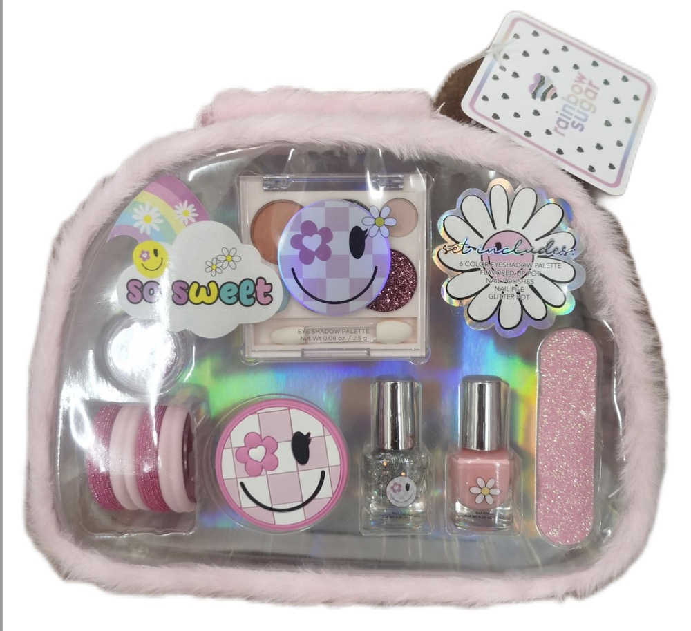 IN STOCK ----Kids’ Makeup Bag/ Children’s Beauty Set with Bag/Children’s Cosmetic Bag Set