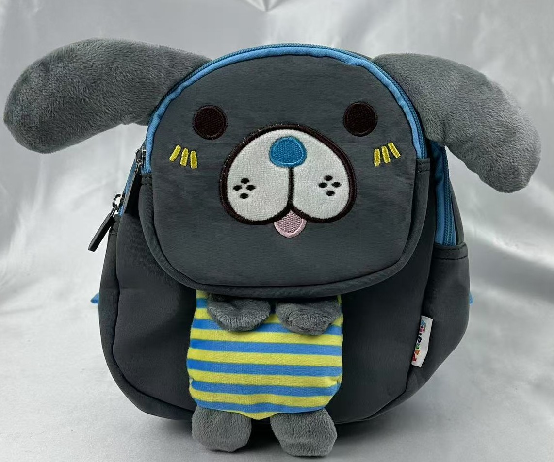 IN STOCK--- blue puppy backpack  neoprene Kid's Bag /Backpack
