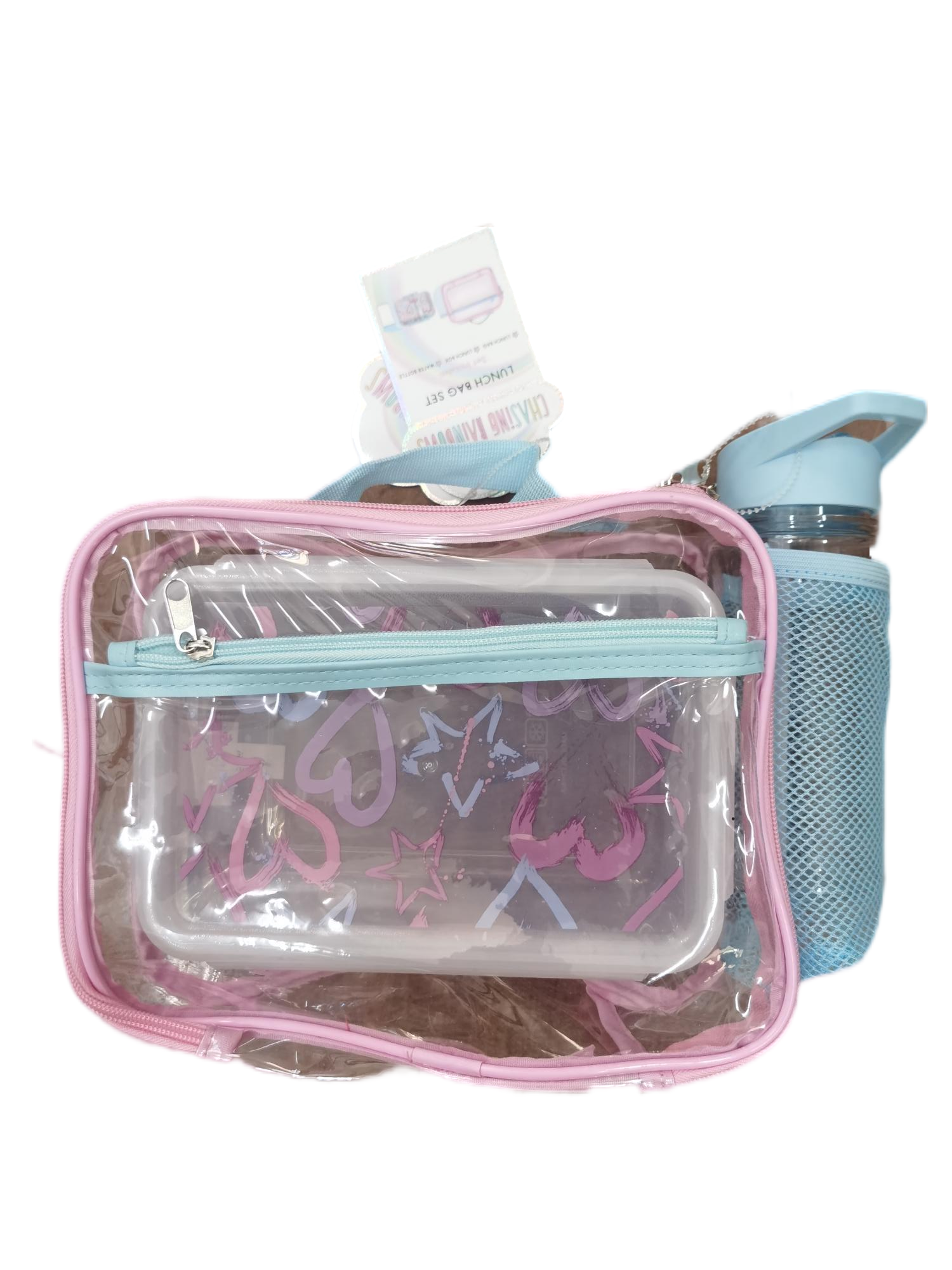 Clear PVC Lunch Bag | Waterproof | Lightweight | Easy to Clean | Custom Logo Available