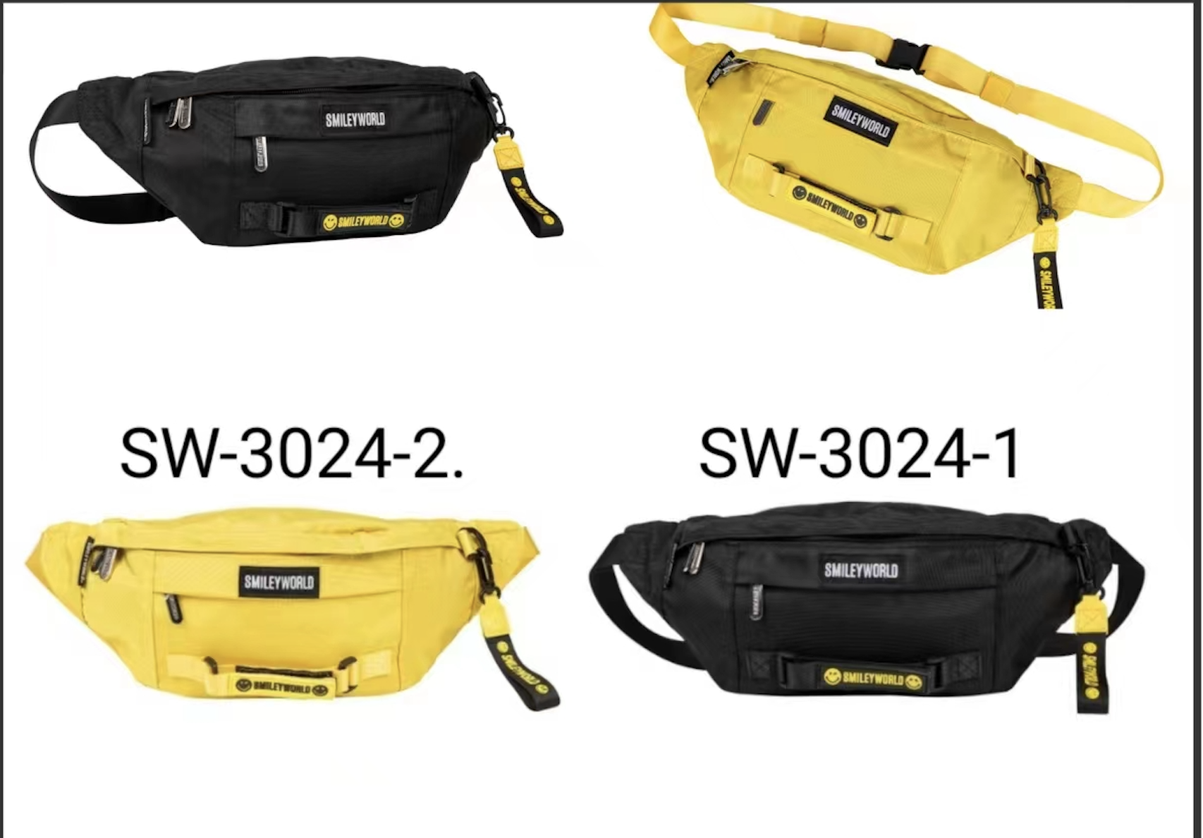 SmileyWorld™ Waist Bag – Official Licensed | Fun, Handy & On-the-Go Style