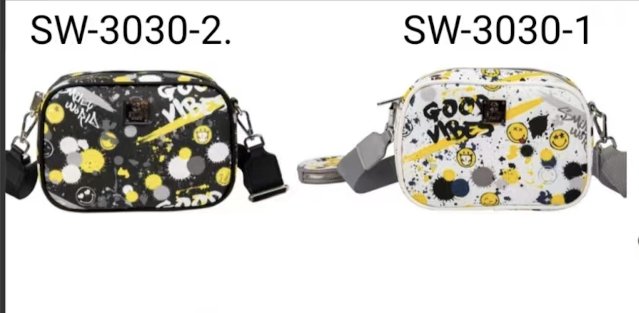 IN- STOCK：SmileyWorld™ Leather Waist Bag – Official Licensed | Stylish, Durable & Mood-Lifting